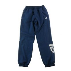 Second life - Spodnie dresowe męskie proste Adidas - Jak nowy. Niebieskie spodnie sportowe męskie Adidas, m, bez wzorów, z dresówki, do biegania. Za 127.76 zł.