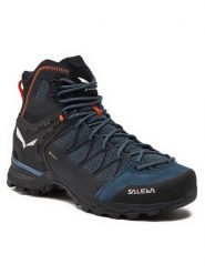 Salewa Trekkingi Ms Mnt Trainer Lite Mid Gtx GORE-TEX 61359-8769 Granatowy. Niebieskie trekkingi męskie Salewa, trekkingowe, gore-tex. Za 889.99 zł.