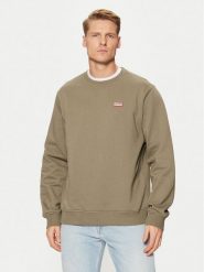 Hunter Bluza Victor HARM0040242 Khaki Regular Fit. Brązowe bluzy męskie Hunter, m, bez wzorów, z bawełny, bez kaptura. Za 159.99 zł.