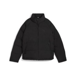 Damska kurtka z jednolitego materiału PUMA Black. Czarne kurtki damskie Puma, l, bez wzorów, z materiału, bez kaptura. Za 400.99 zł.