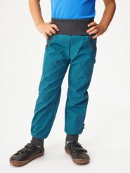 Spodnie Softshell z Fleece dla dzieci Street, Kobalt. Niebieskie spodnie materiałowe dla chłopców Unuo, na jesień, bez wzorów, z bawełny. Za 170.00 zł.