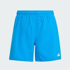Szorty do pływania Water-Reactive Kids. Białe spodenki dla dziewczynek Adidas, bez wzorów, z materiału, klasyczne, z standardowym stanem. Za 149.00 zł.