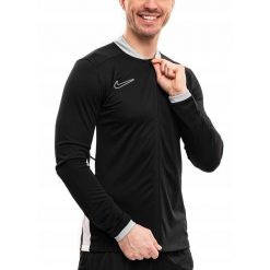 Bluza męska Nike Dri-Fit Academy 25 Track Jacket. Czarne bluzy męskie Nike, m, bez wzorów, z elastanu, bez kaptura, do piłki nożnej, dri-fit (nike). Za 141.99 zł.