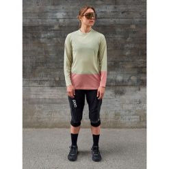 Bluza rowerowa damska POC MTB Pure LS Jersey. Zielone bluzy damskie POC, s, bez wzorów, z jersey, bez kaptura. Za 249.99 zł.