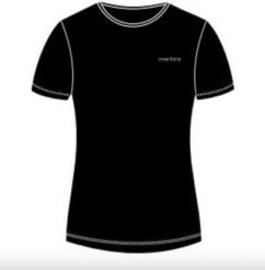 Martes Koszulka damska LADY BISIC czarna r. S. Czarne t-shirty damskie MARTES, s, bez wzorów, bez kołnierzyka. Za 34.46 zł.