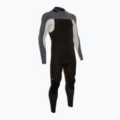 Pianka do pływania męska Quiksilver Everyday Sessions 4/3 mm Back Zip black/ash. Czarne buty sportowe męskie Quiksilver, bez zapięcia, rowerowe. Za 1,059.00 zł.
