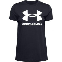 Koszulka damska Under Armour à manches courtes Sportstyle Graphic. Białe obuwie sportowe damskie Under Armour, bez wzorów, na fitness i siłownię. Za 172.00 zł.