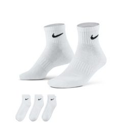 Skarpety Nike Everyday Cushioned Ankle. Białe skarpety męskie Nike, bez wzorów. Za 56.99 zł.
