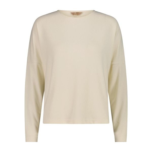 Damski sweter z dekoltem w łódkę CMP. Białe swetry damskie CMP, l, bez wzorów, z jersey, bez kołnierzyka, bez ramiączek, długie, bez kaptura. Za 154.00 zł.