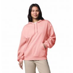 COLUMBIA BLUZA ALDERMORE 2123001669 r L. Czerwone bluzy damskie Columbia, l, bez wzorów, bez kaptura. Za 177.99 zł.