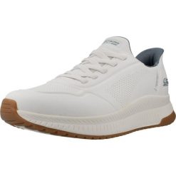 Buty SKECHERS SLIP-INS BOBS SQUAD 4 - DIRECT STEP Biały. Białe trekkingi męskie Skechers, trekkingowe. Za 318.99 zł.