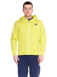 Bluza z kaptur na siłownia na co dzień. Czarne bluzy męskie LEONE 1947 APPAREL, xs, bez wzorów, z dresówki, bez kaptura, na fitness i siłownię. Za 126.26 zł.