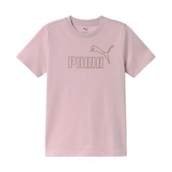 T-Shirt Puma Ess Rhinestone Tee G Dzieci. Czerwone t-shirty i topy dla dziewczynek Puma, bez wzorów, z bawełny, bez ramiączek. Za 174.99 zł.