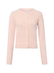 Marie Lund sweter z domieszką wełny Kobiety różowy, M. Czerwone swetry damskie Marie Lund, m, bez wzorów, z wełny, bez kołnierzyka, bez ramiączek, bez kaptura. Za 179.95 zł.