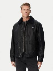 Karl Lagerfeld Jeans Kurtka przejściowa B4M14022 Czarny Relaxed Fit. Czarne kurtki męskie Karl Lagerfeld Jeans, l, bez wzorów, z bawełny, bez kaptura. Za 999.99 zł.