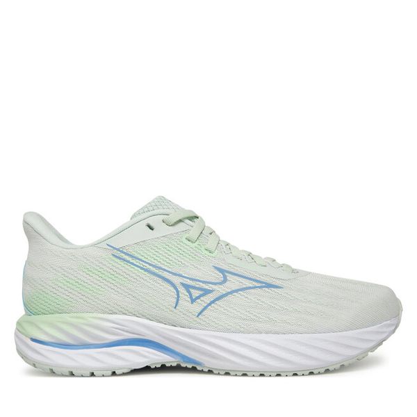 Buty do biegania Mizuno. Zielone obuwie sportowe damskie Mizuno, bez wzorów, do biegania, mizuno wave. Za 359.99 zł.