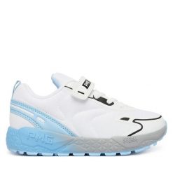 Sneakersy Primigi. Białe trampki i tenisówki chłopięce Primigi, bez wzorów, bez zapięcia. Za 189.99 zł.