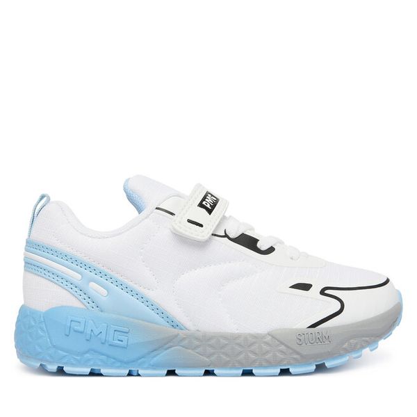 Sneakersy Primigi. Białe trampki i tenisówki chłopięce Primigi, bez wzorów, bez zapięcia. Za 151.99 zł.