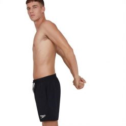 Spodenki kąpielówki szorty męskie Speedo Watershort. Czarne krótkie spodenki sportowe męskie Speedo, m, bez wzorów, z poliesteru, do pływania. Za 86.14 zł.