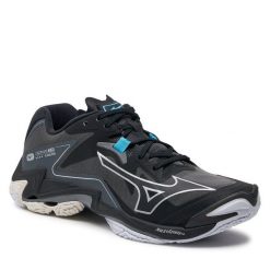Buty halowe Mizuno. Czarne buty sportowe męskie Mizuno, bez zapięcia, mizuno wave. Za 439.99 zł.