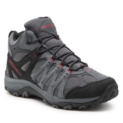 Trekkingi Merrell. Szare kozaki męskie Merrell, trekkingowe. Za 419.99 zł.