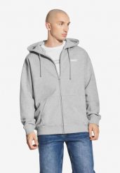 Bluza sportowa męska Prosto Logo z kapturem. Szare bluzy męskie Prosto., l, bez wzorów, z bawełny, z kapturem. Za 189.99 zł.