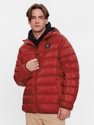 Tommy Jeans Kurtka przejściowa DM0DM17882 Czerwony Regular Fit. Czerwone kurtki męskie Tommy Jeans, m, bez wzorów, z jeansu, bez kaptura. Za 759.99 zł.