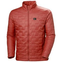 Kurtka narciarska Helly Hansen Lifaloft. Czerwone kurtki snowboardowe męskie Helly Hansen, m, bez wzorów, bez kaptura, narciarskie. Za 841.50 zł.