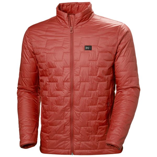 Kurtka narciarska Helly Hansen Lifaloft. Czerwone kurtki męskie Helly Hansen, l, bez wzorów, z materiału, klasyczne, bez kaptura. Za 673.50 zł.