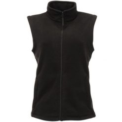 Damska Kamizelka Polarowa Micro. Czarne bluzy sportowe damskie Regatta, m, bez wzorów, z polaru, bez kaptura, trekkingowe. Za 109.99 zł.