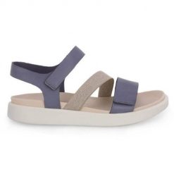 Buty do chodzenia damskie Ecco 27371302646. Sandały damskie ecco, bez wzorów, z materiału, bez obcasa, bez zapięcia. Za 647.00 zł.
