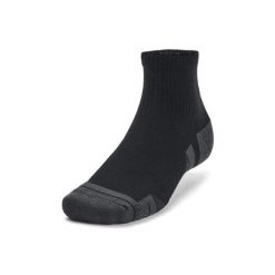Skarpety treningowe Under Armour Performance Tech 3 Pack. Czarne skarpety damskie Under Armour, bez wzorów. Za 79.99 zł.