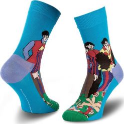 Skarpety Wysokie Unisex HAPPY SOCKS - BEA01-7000 Kolorowy. Skarpety damskie Happy Socks, bez wzorów, z bawełny. Za 39.90 zł.