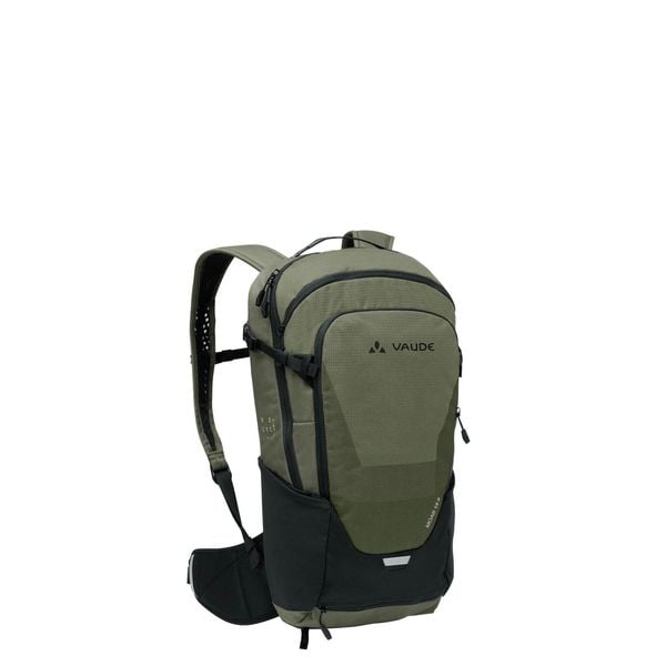 Plecak rowerowy Vaude Moab 15 II - cedar wood. Brązowe plecaki damskie Vaude, bez wzorów. Za 398.99 zł.