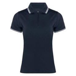Damska koszulka polo Wilson Team. Niebieskie koszulki sportowe damskie Wilson, l, bez wzorów, z materiału, bez kołnierzyka, bez ramiączek, na fitness i siłownię. Za 229.99 zł.
