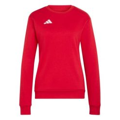 Bluza damska adidas Entrada 26 Sweat Top. Białe bluzy damskie Adidas, s, bez wzorów, z bawełny, bez kaptura. Za 144.99 zł.