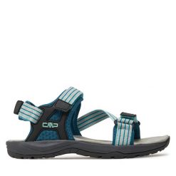 Sandały CMP. Niebieskie obuwie sportowe damskie CMP, bez wzorów, trekkingowe. Za 169.99 zł.