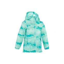 Kurtka turystyczna Hike 150 dla dziewczynek. Szare kurtki i płaszcze dla dziewczynek QUECHUA. W wyprzedaży za 39.99 zł.