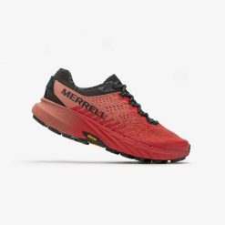 Buty do biegania w terenie męskie Merrell Agility Remix. Czarne buty sportowe męskie Merrell, bez zapięcia, do biegania. Za 439.99 zł.