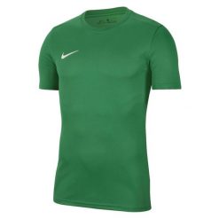 Koszulka treningowa męska Nike Park Vii. Białe koszulki sportowe męskie Nike, l, bez wzorów, z materiału, bez kołnierzyka, bez ramiączek, do piłki nożnej, dri-fit (nike). Za 89.99 zł.
