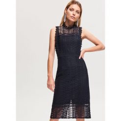 Koronkowa sukienka - Granatowy. Sukienki damskie marki Reserved. Za 119.99 zł.