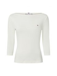 Tommy Hilfiger Koszulka Kobiety Bawełna biały, XXXL. Białe t-shirty damskie Tommy Hilfiger, bez wzorów, z bawełny, eleganckie, bez kołnierzyka. Za 289.95 zł.