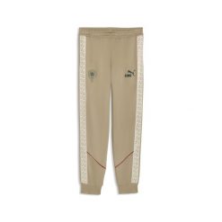 Męskie spodnie Morocco KING Slim Anthem. PUMA. Brązowe spodnie sportowe męskie Puma, m, bez wzorów, do piłki nożnej. Za 319.00 zł.