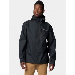 Płaszcz przeciwdeszczowy męski Columbia Hikebound II. Niebieskie kurtki męskie Columbia, m, bez wzorów, sportowe, bez kaptura. Za 399.99 zł.