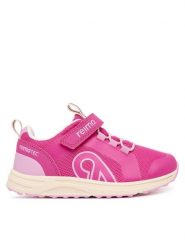 Reima Sneakersy Enkka 5400007A-4750 Różowy. Czerwone buty sportowe dziewczęce Reima, bez wzorów, ze skóry, bez zapięcia. Za 349.99 zł.