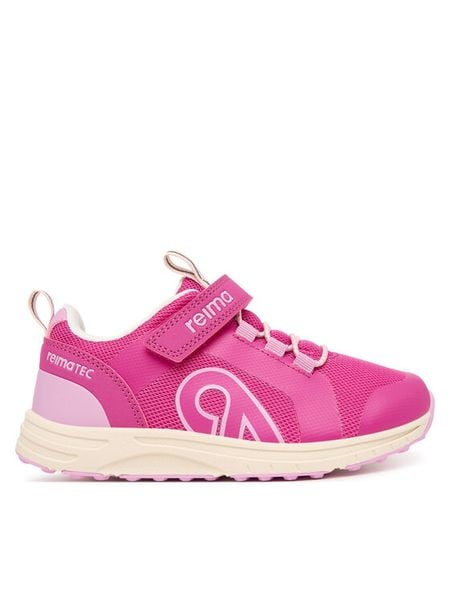 Reima Sneakersy Enkka 5400007A-4750 Różowy. Czerwone buty sportowe dziewczęce Reima, bez wzorów, ze skóry, bez zapięcia. Za 271.99 zł.