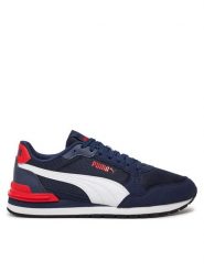 Puma Sneakersy St Runner v4 Mesh Jr 399876 02 Granatowy. Niebieskie buty sportowe dziewczęce Puma, bez wzorów, z meshu, bez zapięcia. Za 149.99 zł.