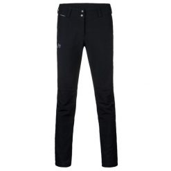 Spodnie narciarskie damskie Hannah Ilia 8.000 mm. Szare spodnie materiałowe damskie Hannah, na zimę, s, bez wzorów, sportowe, narciarskie. W wyprzedaży za 199.90 zł.