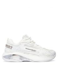 Plein Sport Sneakersy Pegasus Project SAFS USC0935 STE003N Biały. Białe buty sportowe męskie Plein Sport, z materiału, bez zapięcia. Za 969.99 zł.