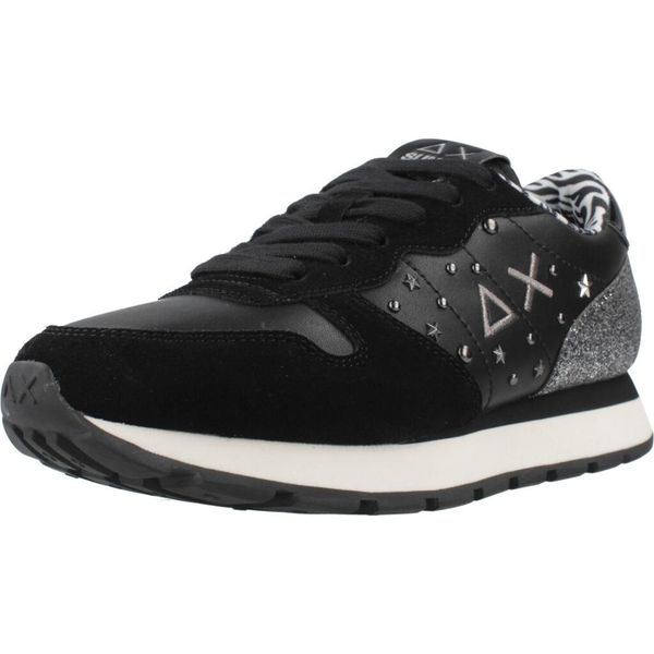 Buty SUN68 ALLY STUDS Czarny. Czarne obuwie sportowe damskie SUN68, bez wzorów, ze skóry, na fitness i siłownię. Za 309.99 zł.